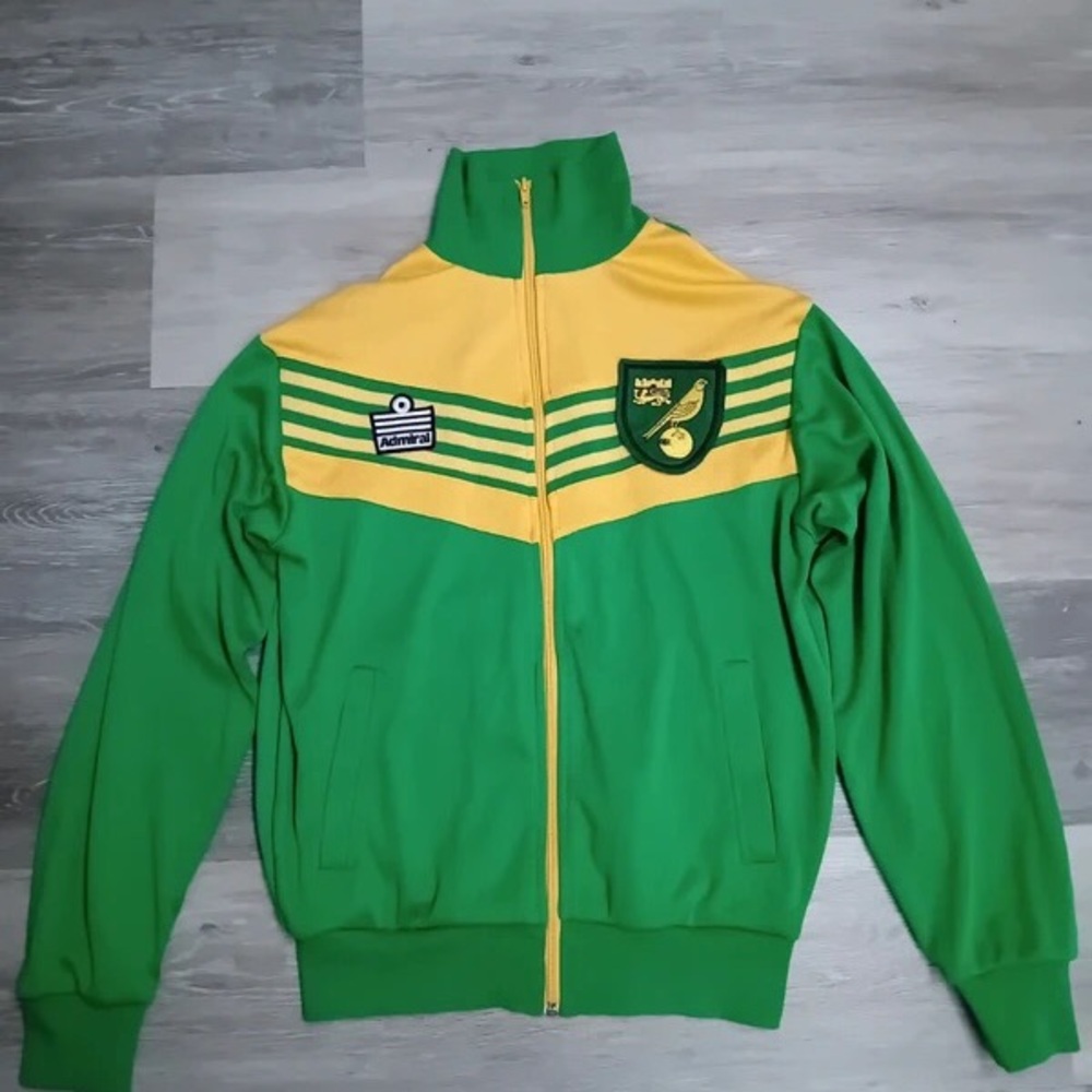 Vintage Green and Yellow Varsity Jacket